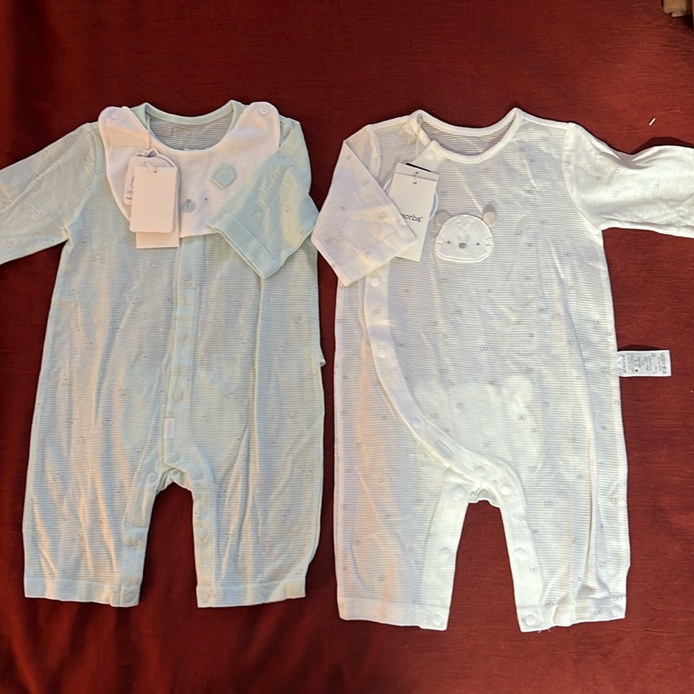 Absorba Paris Baby onesie’s